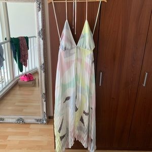 Alice & Olivia Halter Dress